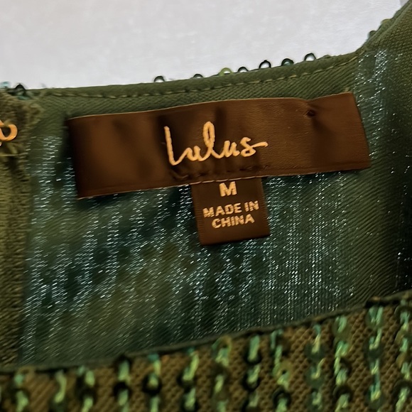 Emerald Green Long Sleeve Dress Lulus - Picture 2 of 2